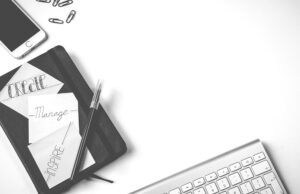 Connecting Your Domain to WordPress Black Pen Near Iphone and Apple Magic Keyboard - Credit to https://www.semtrio.com/