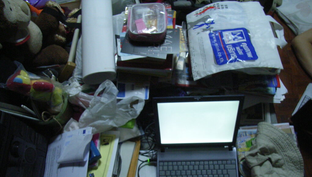 my desktop, new year's week